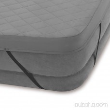 Intex 200 Thread Quilt Fitted Polyester Twin Airbed Cover (Airbed Not Included)